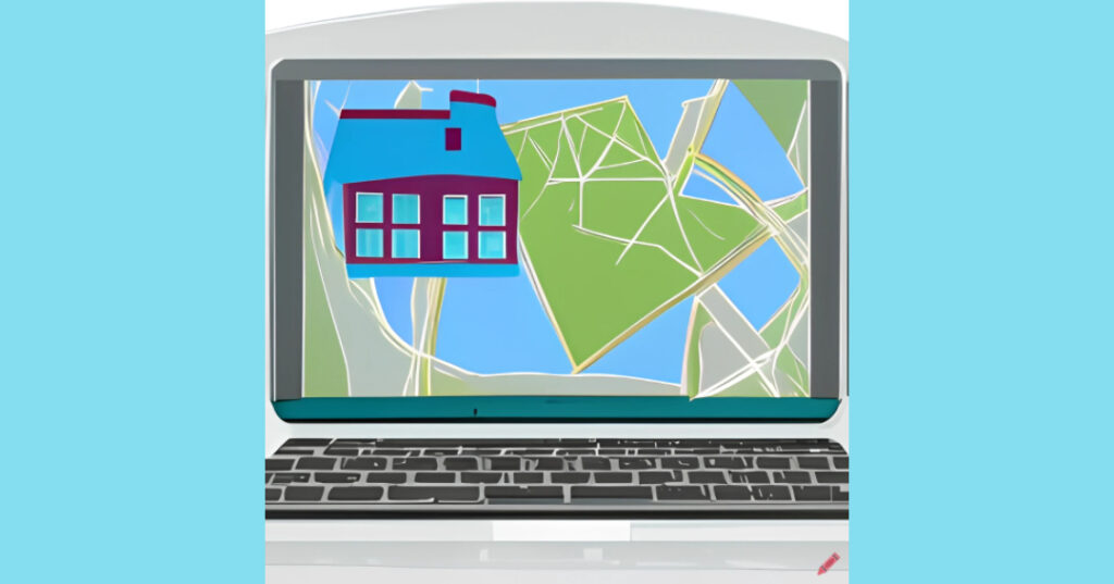 online resources and tools for an efficient home search on a laptop.